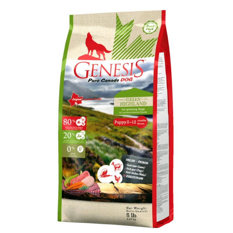 Корм для собак Genesis (2.27 кг) broad Meadow Adult с говядиной, мясом косули и дикого кабана