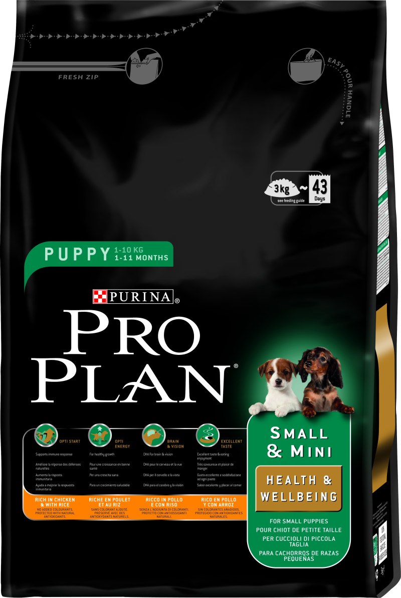 Корм Пурина для собак Pro Plan small Mini Puppy
