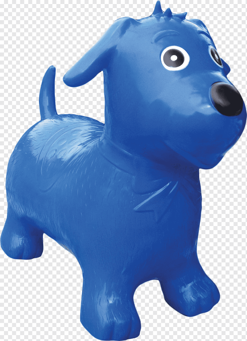 Синий щенок игрушка