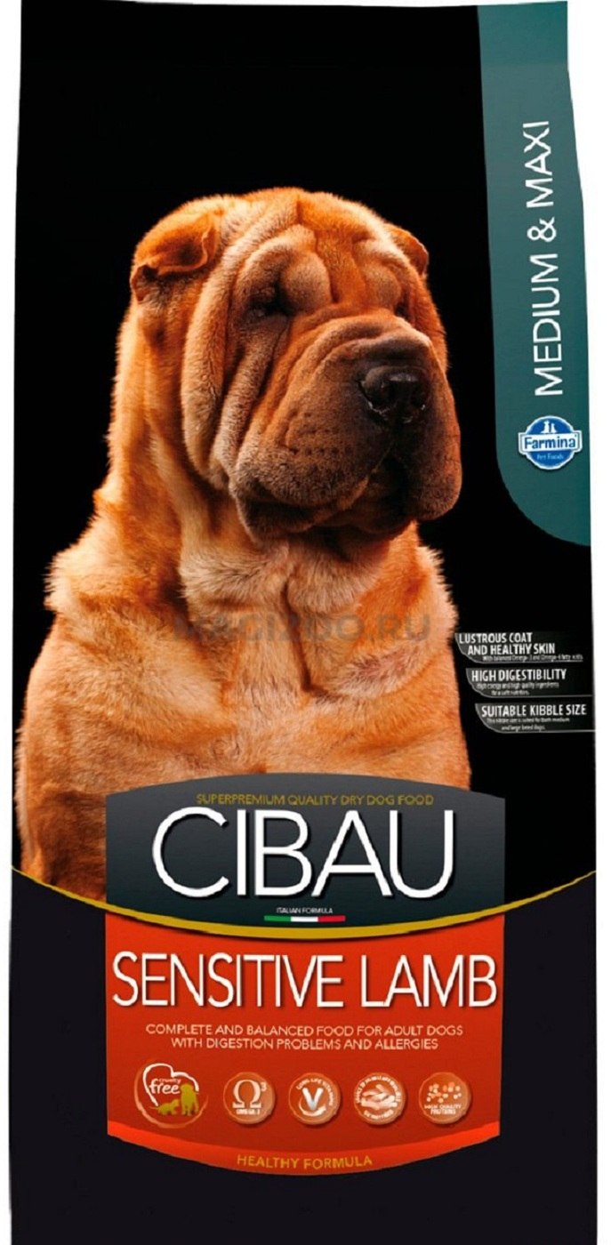 Корм для собак Farmina Cibau ягненок 2.5 кг
