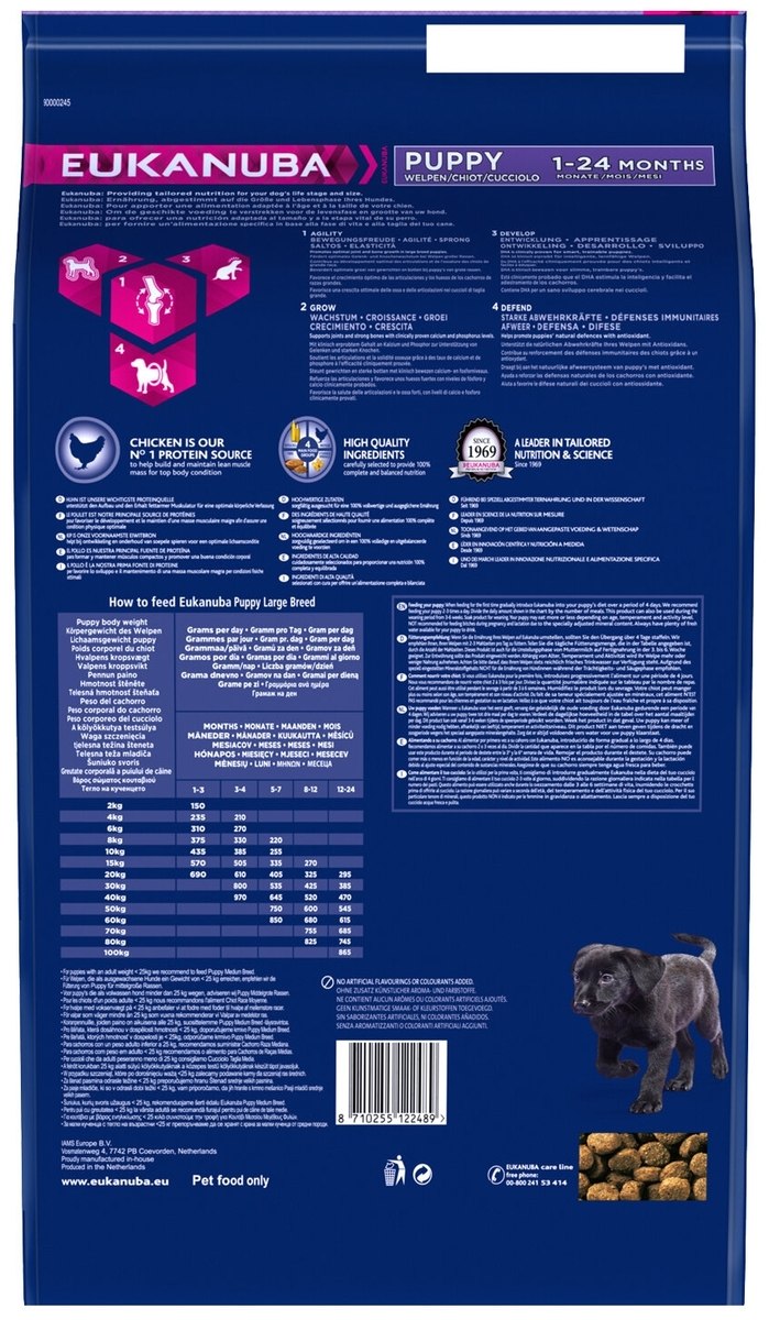 Eukanuba для собак Puppy 3 кг