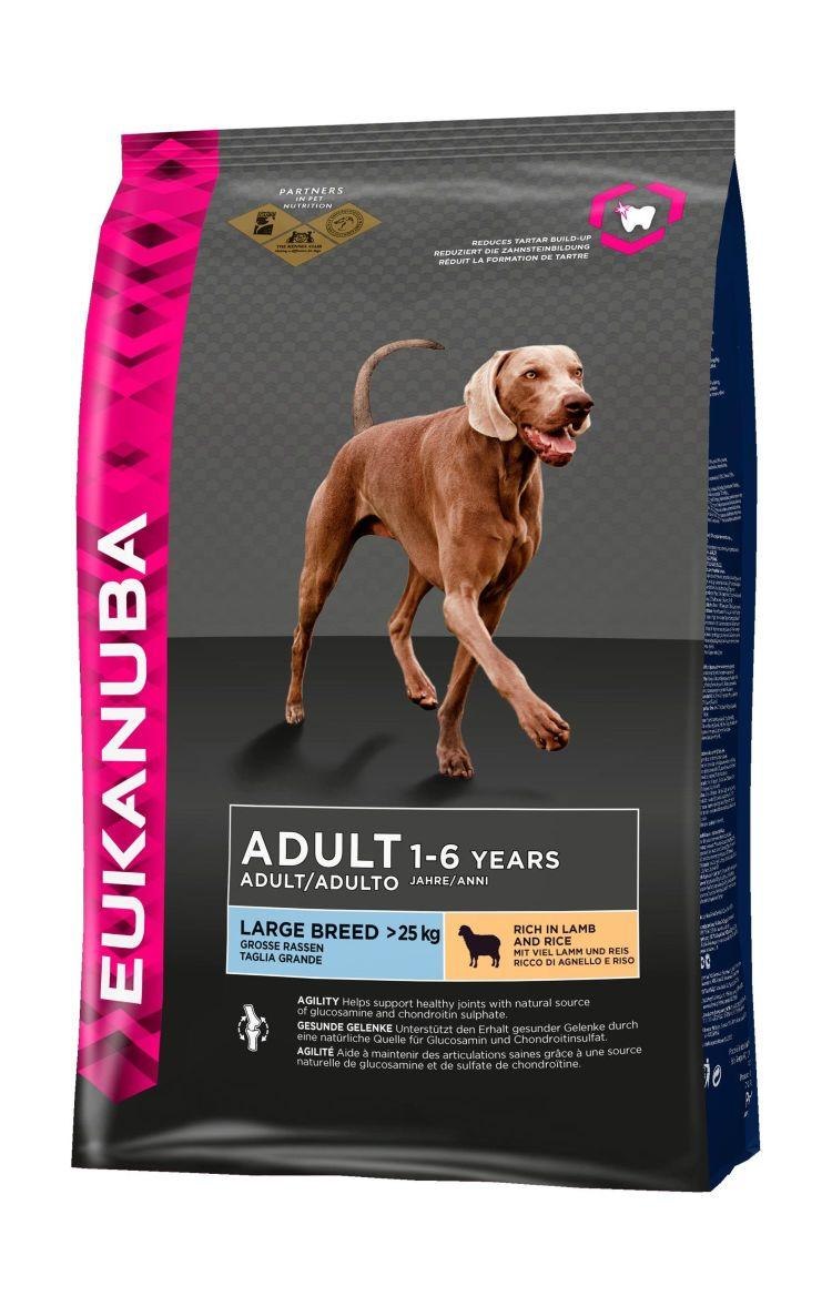 Корм для собак крупных пород Eukanuba