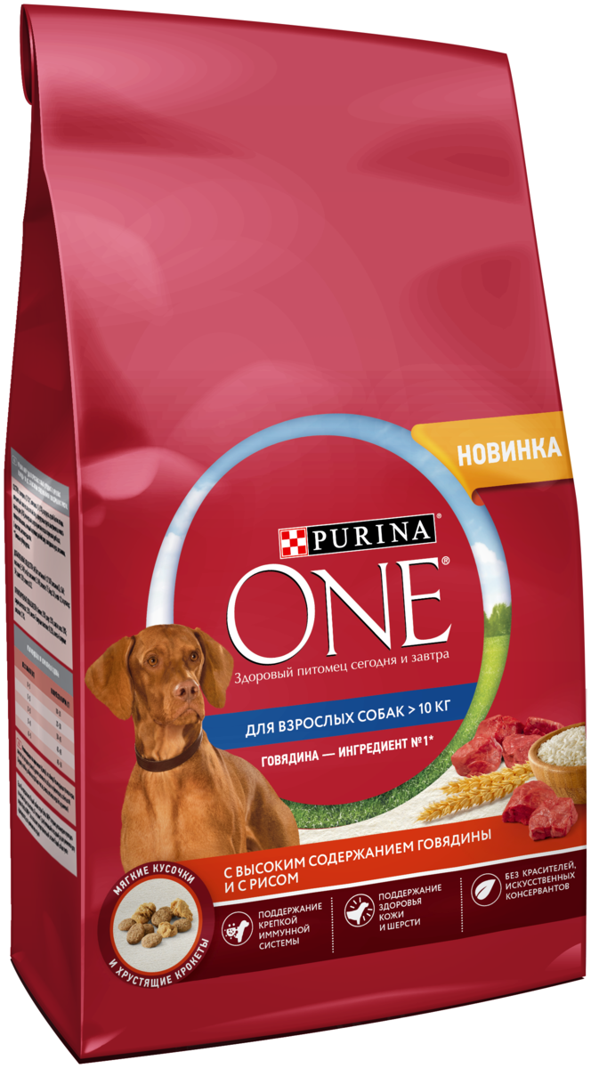 Purina one для собак крупных пород 1,8 кг