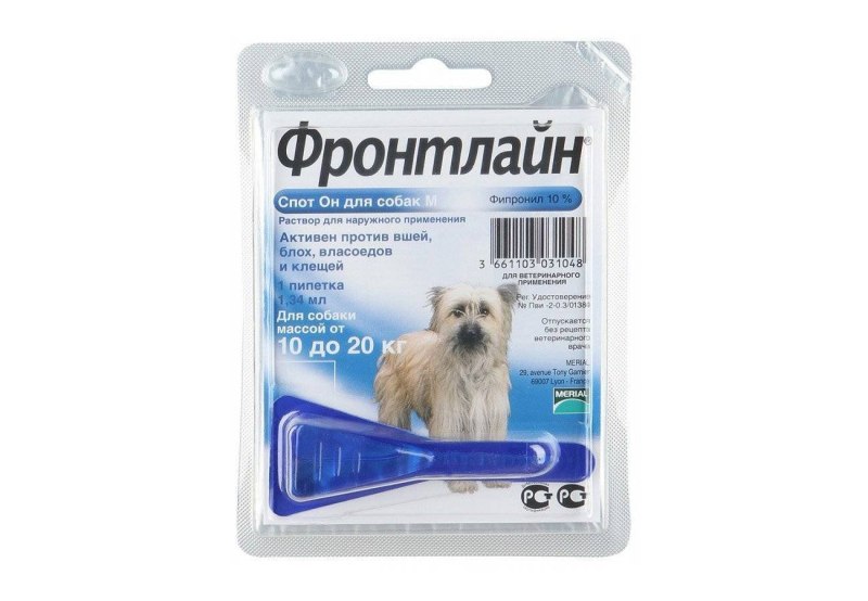 Фипроклир спот-он для кошек