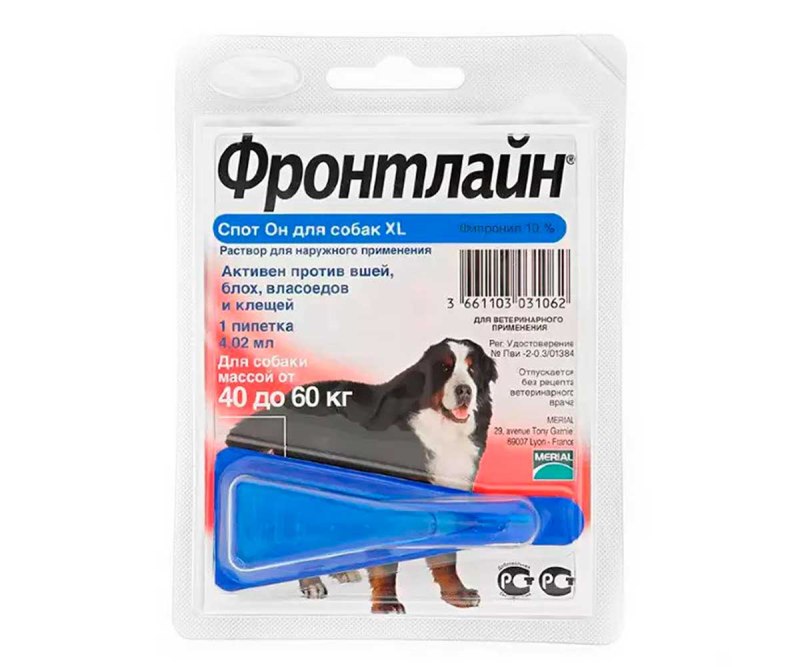 Диронет 500 д/собак средних пород 6 табл.