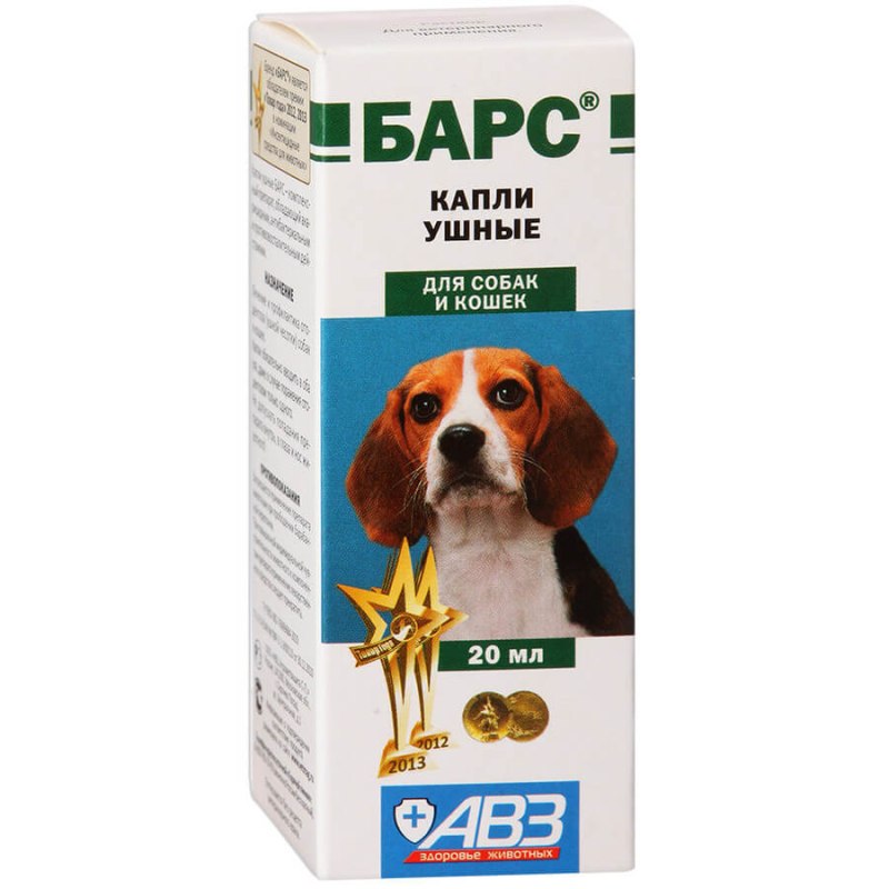 Капли Барс форте д/собак инсектоакарицидные фипронил (1*4)(лицензия)