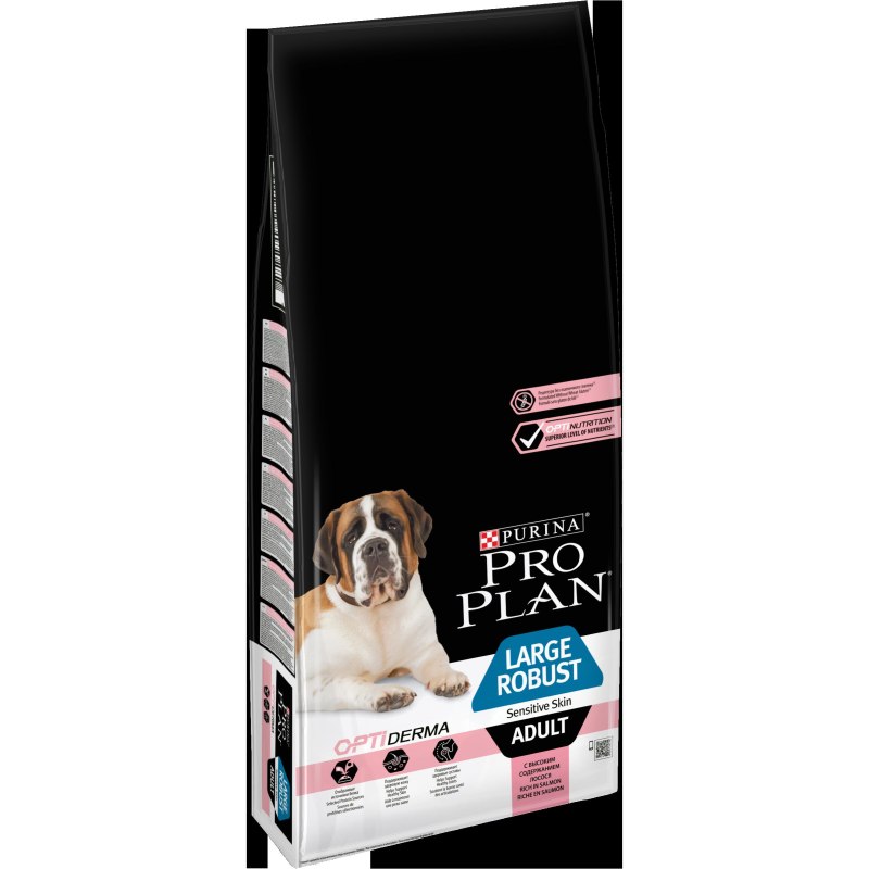 Pro Plan с лососем для собак 18 кг