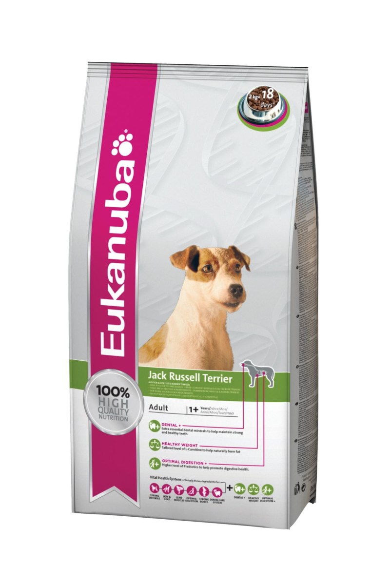 Корм для собак Eukanuba Breed specific Джэк Рассел терьер курица 1 кг