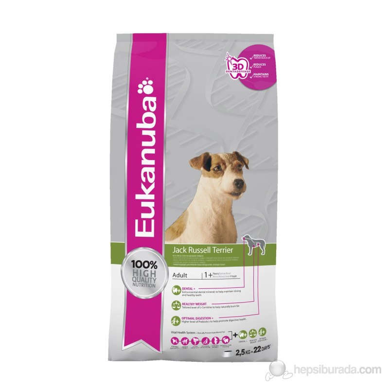 Корм для собак Eukanuba Breed specific Джэк Рассел терьер курица 1 кг