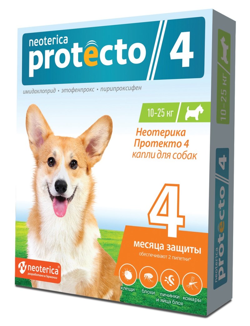 Ошейник Neoterica Protecto для средних собак p307