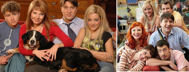 Актёры сериала счастливы вместе на ТНТ