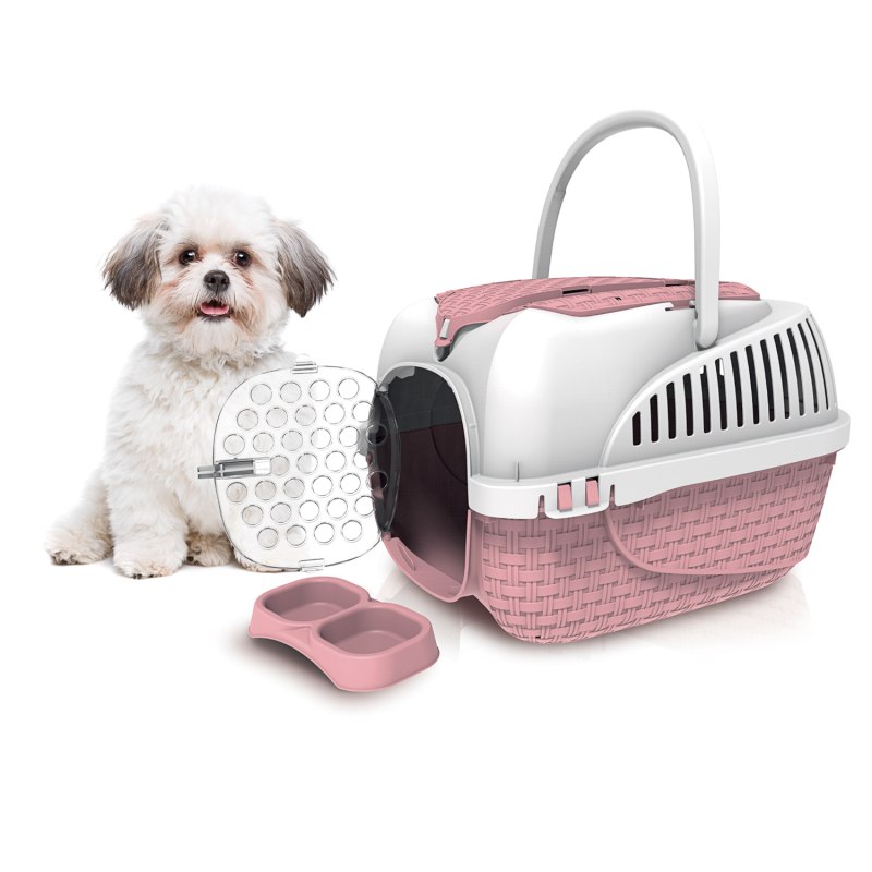 Bama Pet переноска Kennel Tour Maxi 59х38х37h см до 12 кг, синяя