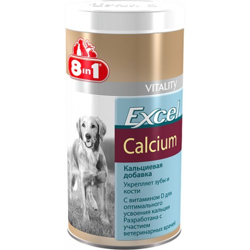8 В 1 кальций, фосфор и витамин d для щенков и собак, Calcium