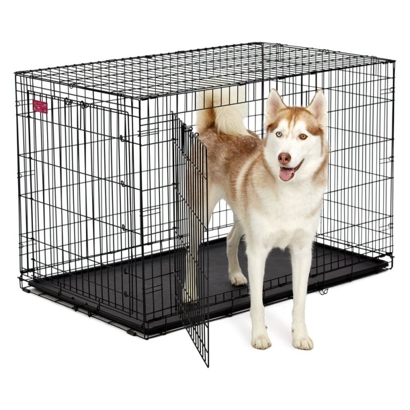 Midwest клетка Life Stages a.c.e. 123,9х78,5х81,9h см 2 двери-MAXLOCK черная