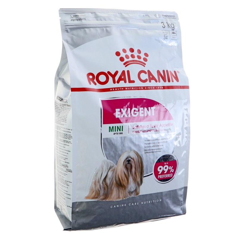 Корм для привередливых собак exigent Royal