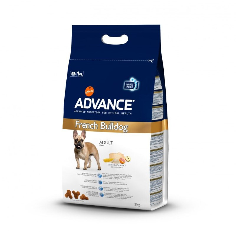 Корм Advance для французских бульдогов