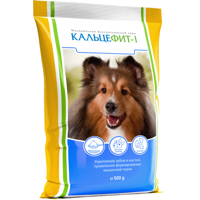 Кальцефит-1 для собак 500г