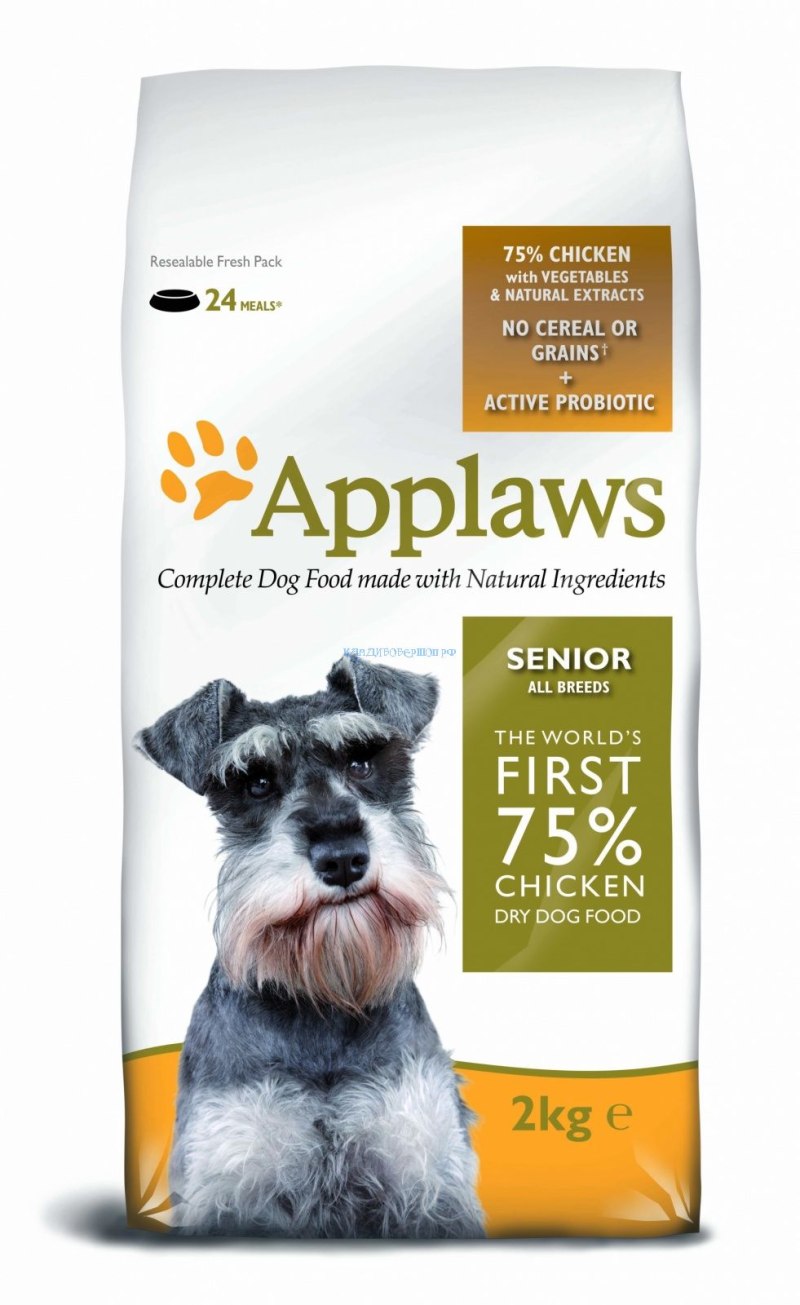 Корм для пожилых собак Applaws курица 7.5 кг