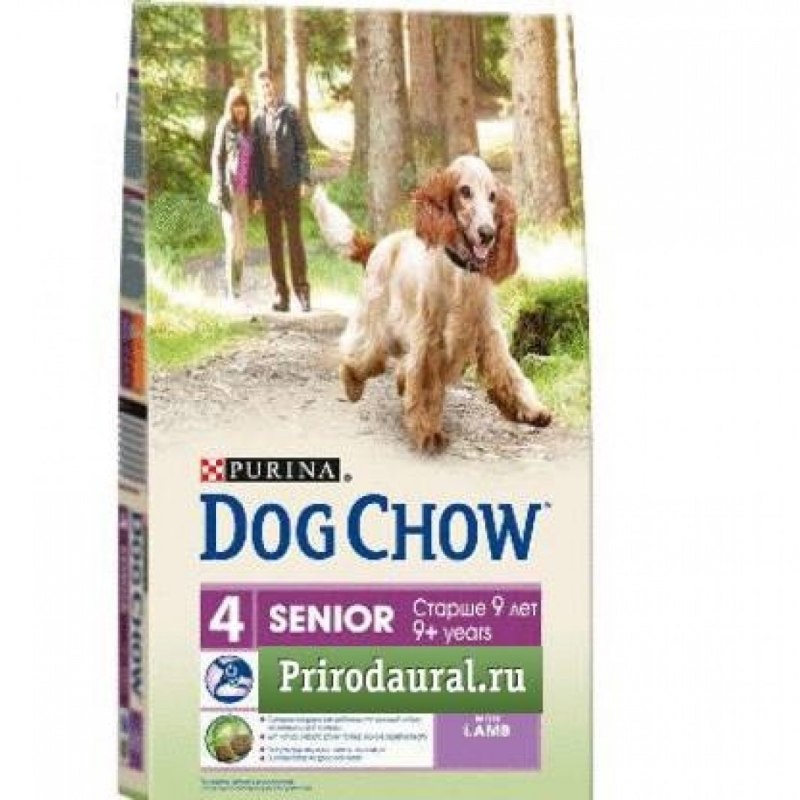 Корм для пожилых собак Dog Chow ягненок 2.5 кг