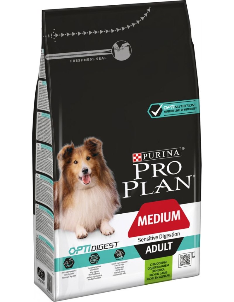 Pro Plan для щенков Medium Puppy sensitive Skin