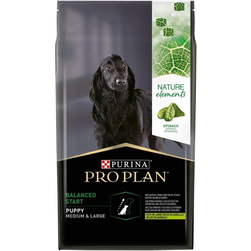 Pro Plan nature elements для щенков средних и крупных пород