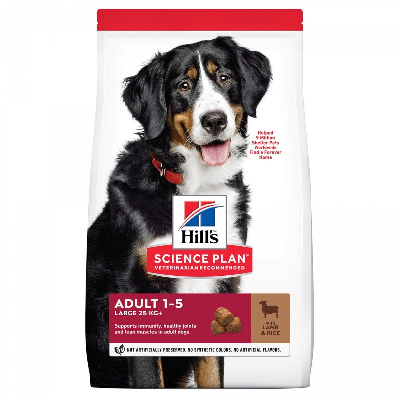 Hill's Adult af large Breed Lamb & Rice 12 кг