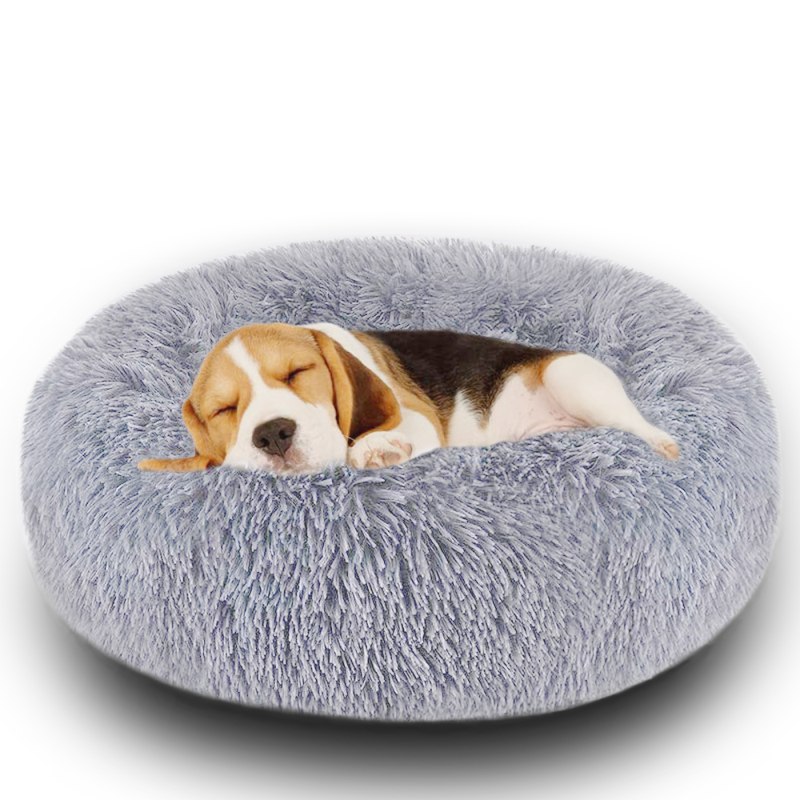 Лежак для собак Midwest QUIETTIME Faux fur Deluxe Bolster 137х94 см
