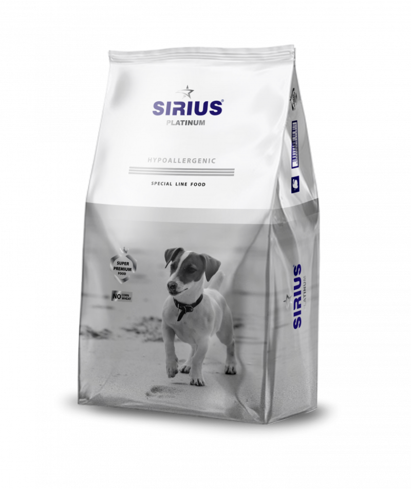 Сириус корм для собак щенков и молодых сухой Sirius ягненок рис