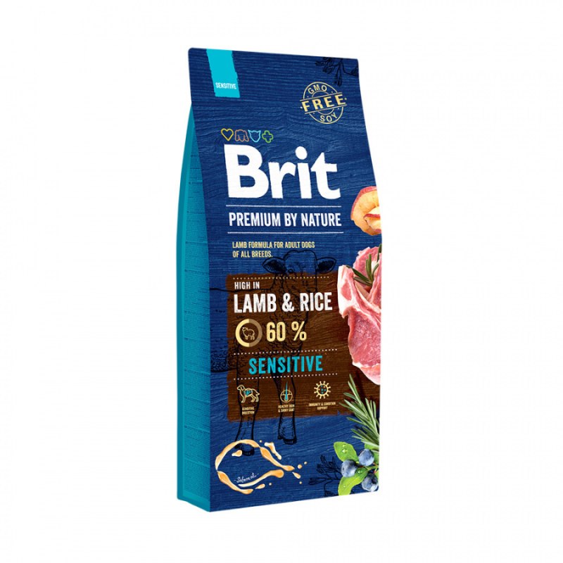 Корм для собак Brit Premium Lamb Rice