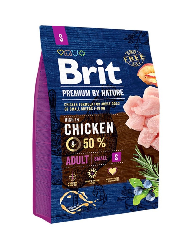 Корм Brit Care Adult small Breed Lamb & Rice для собак мелких пород, ягненок с рисом, 1 кг