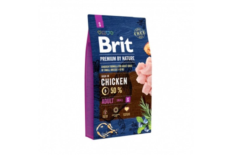 Корм для собак Brit Premium by nature ягненок 3 кг