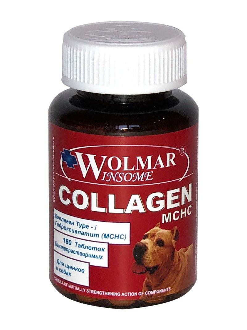 Wolmar Winsome Collagen MCHC, 180 табл