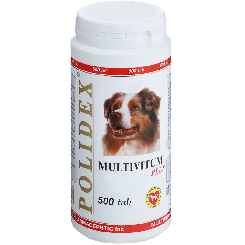 Витамины Polidex Multivitum Plus для собак