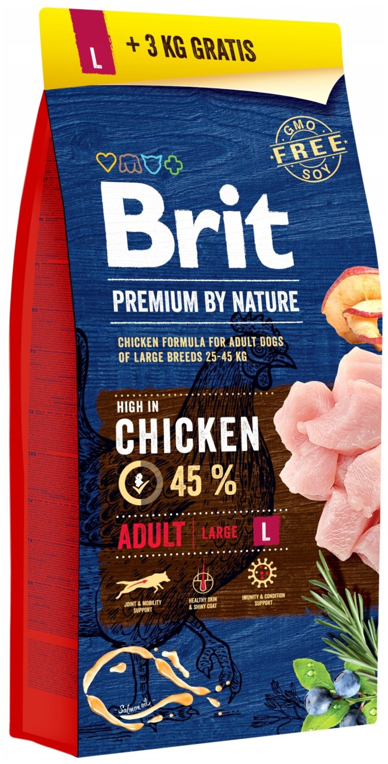 Корм Brit Care Adult small Breed Lamb & Rice для собак мелких пород, ягненок с рисом, 1 кг