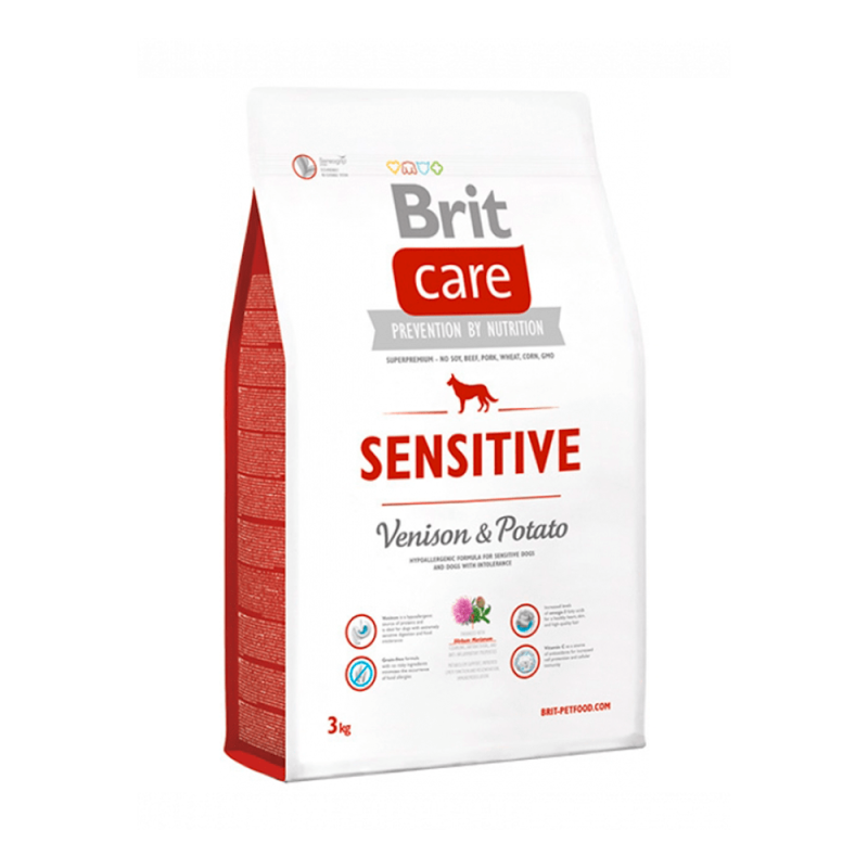 Корм для собак Brit Care лосось с картофелем 12 кг