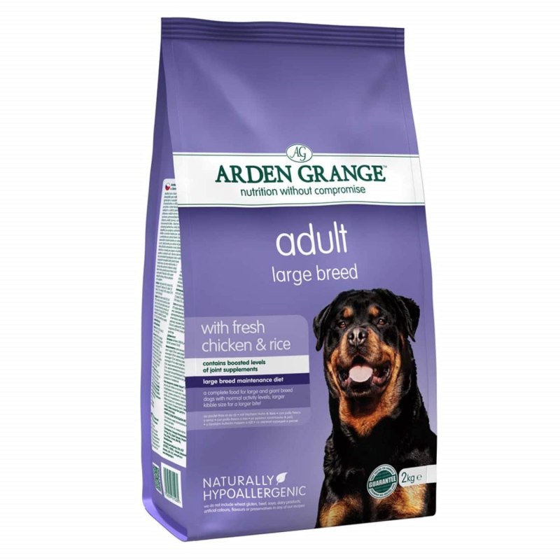 Arden Grange для собак рис и ягненок
