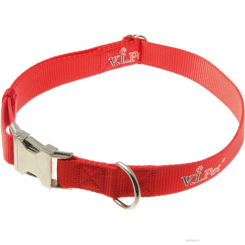 Collar ошейник д/соб DOGEXTREMЕ нейлон регулир.красный 20-30см/10мм (1/1)