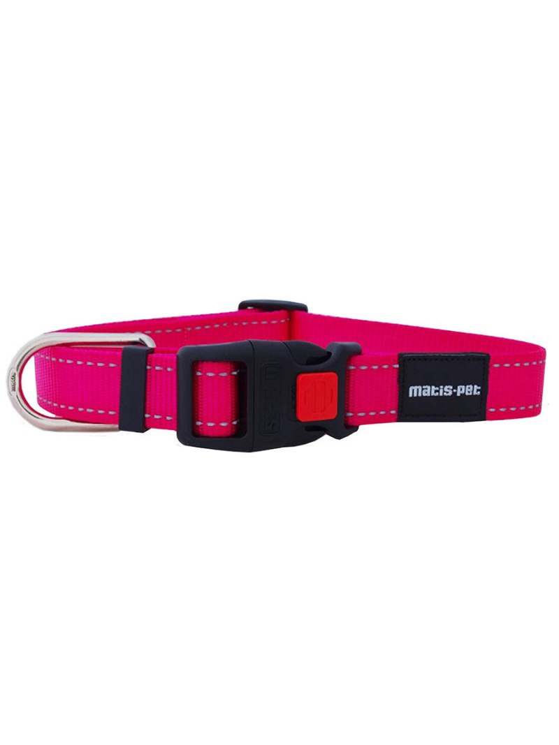 Ошейник нейлоновый Аква Matis-Pet City stile 1.5см/25-35см