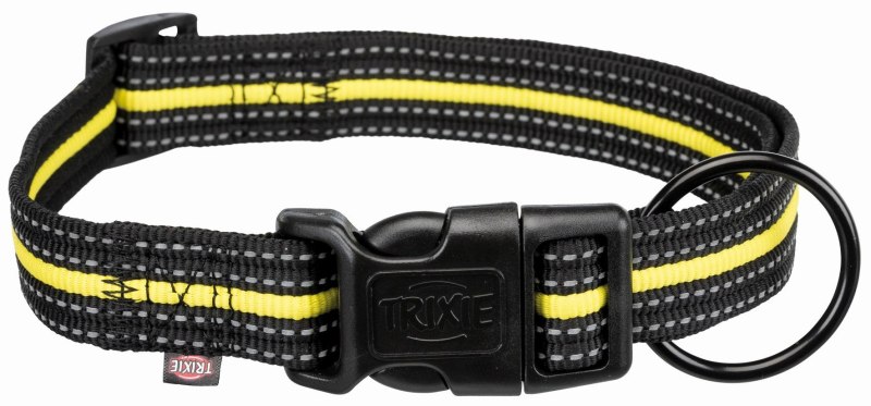 Ошейник трикси Fusion Sporting l-XL 40-65см/25мм 207307 черный/желтый