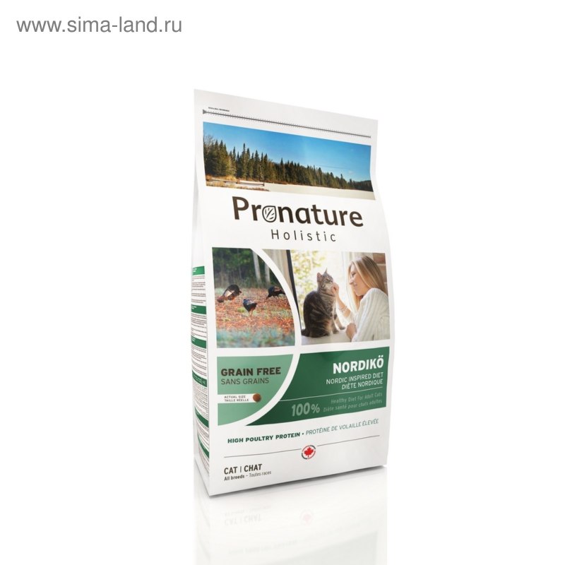 Корм Pronature Holistic для кошек