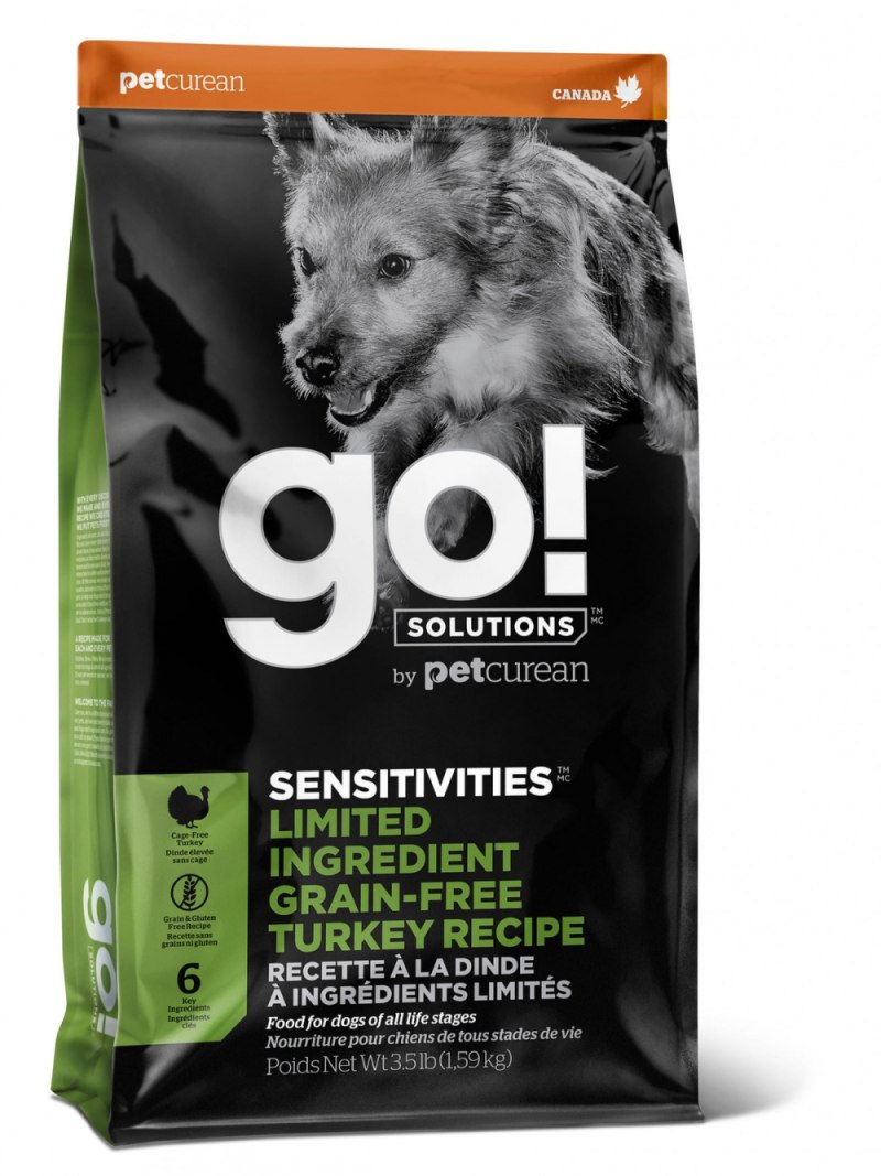 Корм для собак go! Sensitivity + Shine лосось 11.35 кг