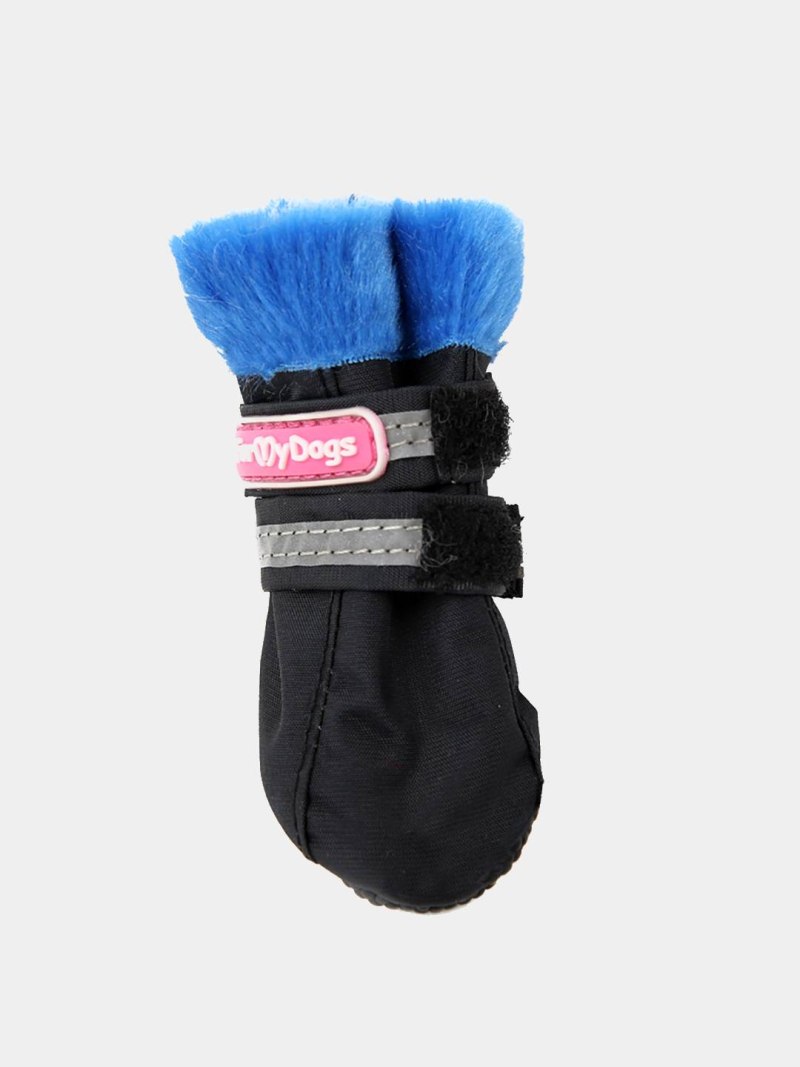 FORMYDOGS сапоги черно/синие 5 fmd639-2019bl/b