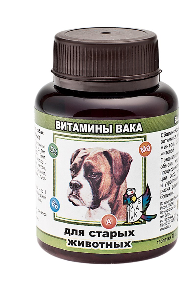 Витамины для собак Вака