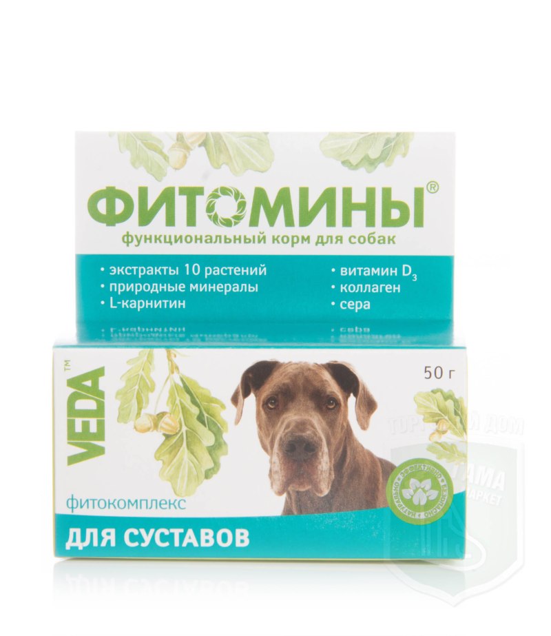 Фитомины для собак для суставов 50г