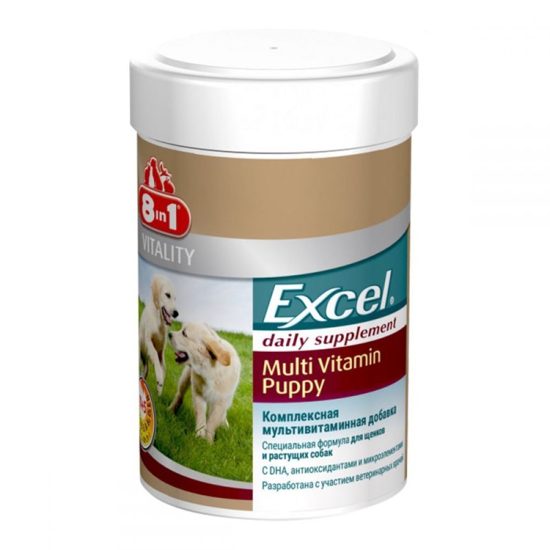 8 In 1 мультивитамины для щенков excel Multi Vitamin Puppy