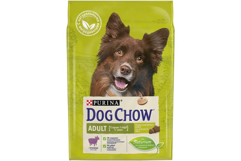 Корм для щенков Dog Chow ягненок 14 кг