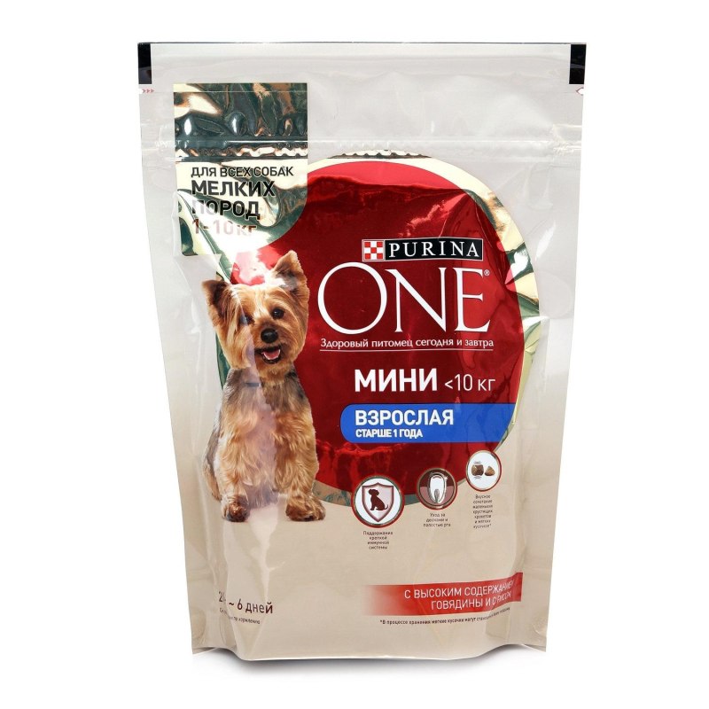 Purina one для щенков средних пород