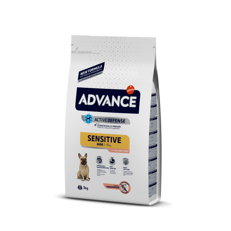 Advance для собак малых пород с чувствительным пищеварением (Mini sensitive)