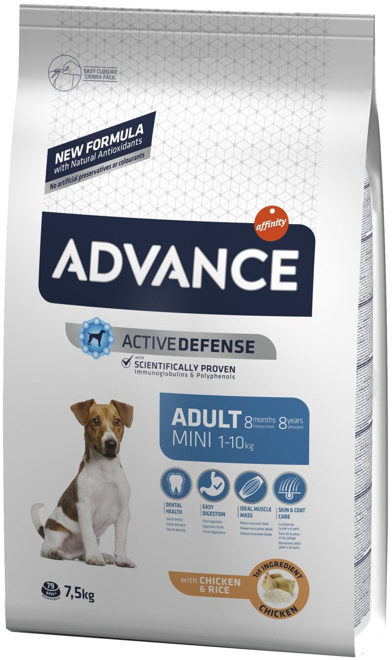 Корм для собак Advance Mini sensitive