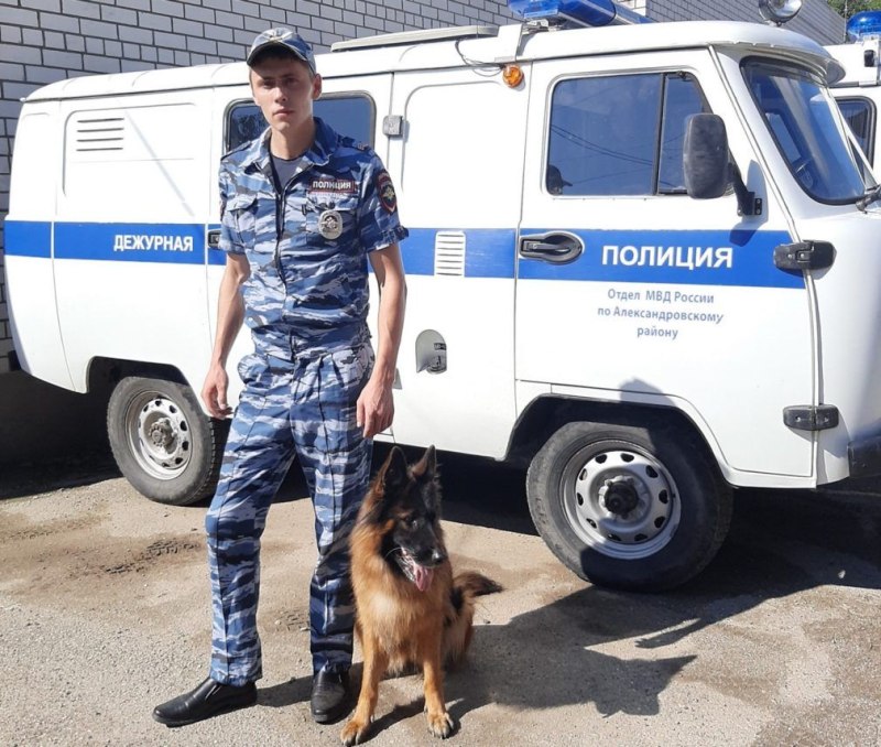 Московские полицейские кинологи